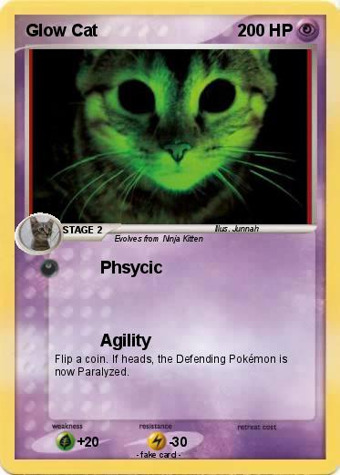 Pokemon Glow Cat