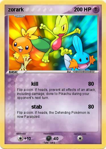 Pokemon zorark