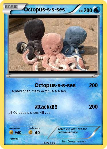 Pokemon Octopus-s-s-ses