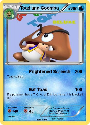 Pokemon Toad and Goomba