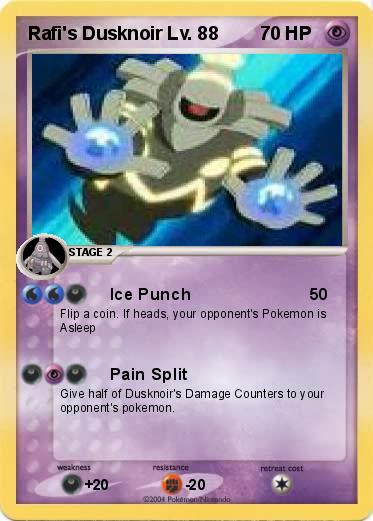 Pokemon Rafi's Dusknoir Lv. 88