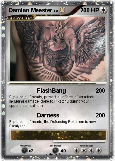 Pokemon Damian Meester
