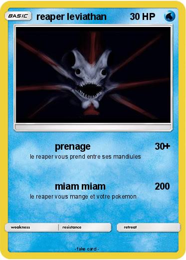 Pokemon reaper leviathan