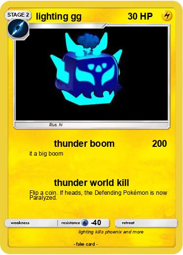 Pokemon lighting gg
