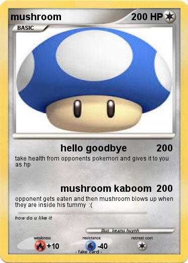 Pokemon mushroom
