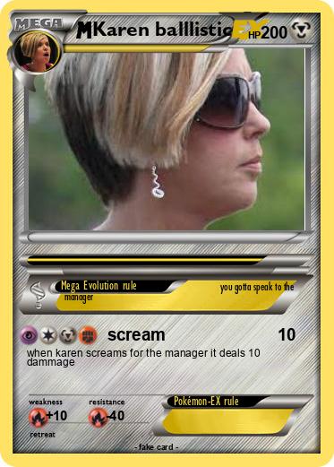 Pokemon Karen balllistic