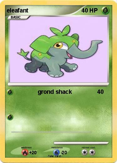 Pokemon eleafant