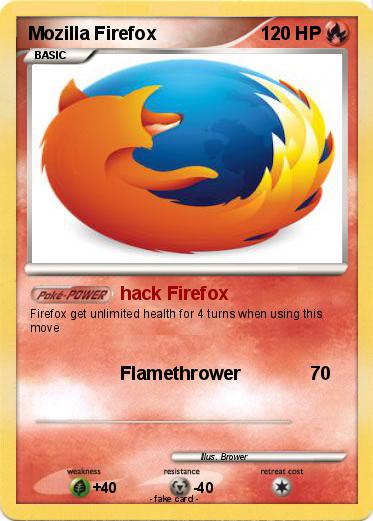 Pokemon Mozilla Firefox