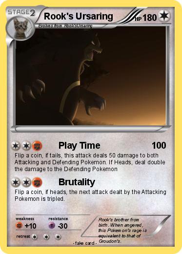 Pokemon Rook's Ursaring