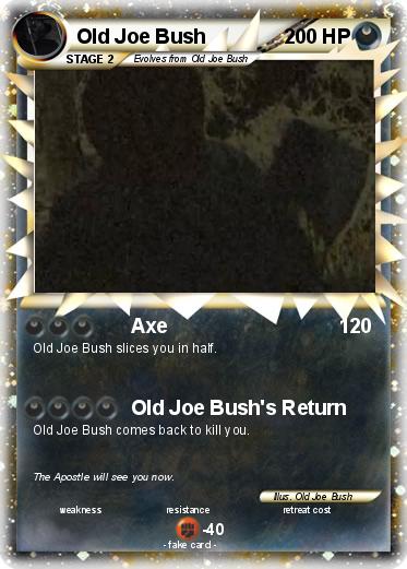 Pokemon Old Joe Bush
