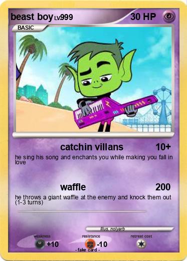 Pokemon beast boy