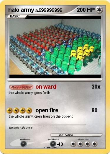 Pokemon halo army