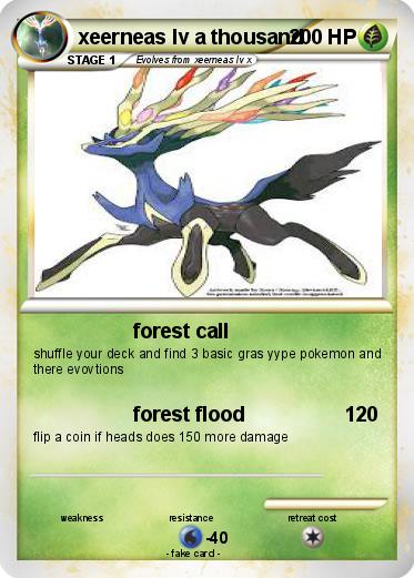 Pokemon xeerneas lv a thousand