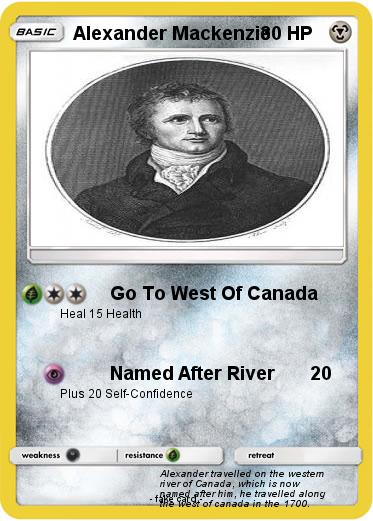 Pokemon Alexander Mackenzie