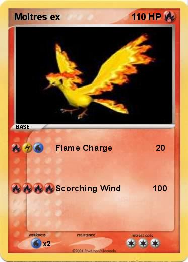 Pokemon Moltres ex
