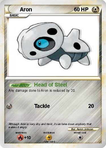 Pokemon Aron