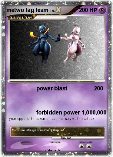 Pokemon metwo tag team
