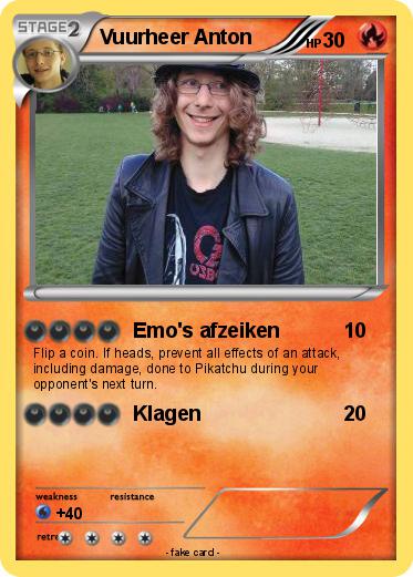 Pokemon Vuurheer Anton
