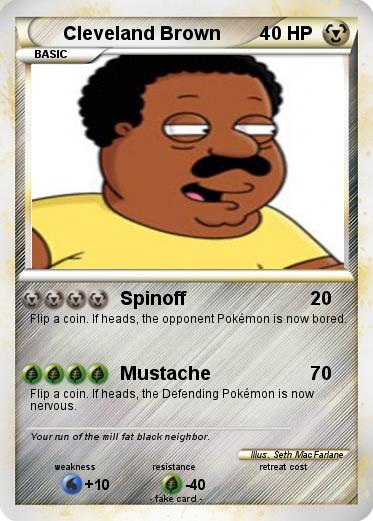 Pokemon Cleveland Brown