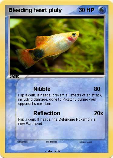 Pokemon Bleeding heart platy
