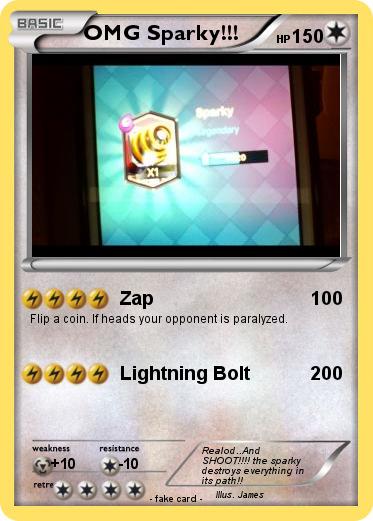 Pokemon OMG Sparky!!!