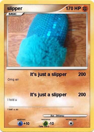 Pokemon slipper