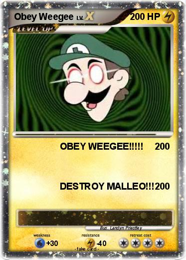 Pokemon Obey Weegee