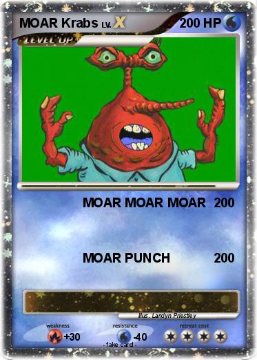Pokemon MOAR Krabs