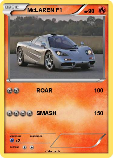 Pokemon McLAREN F1