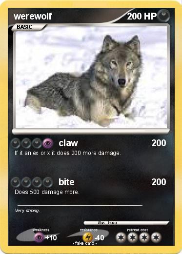 Pokemon werewolf