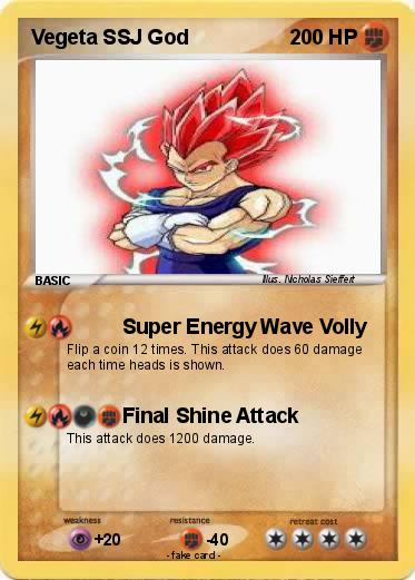 Pokemon Vegeta SSJ God