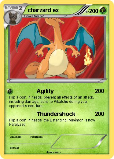 Pokemon charzard ex