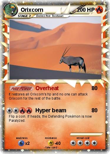 Pokemon Orixcorn