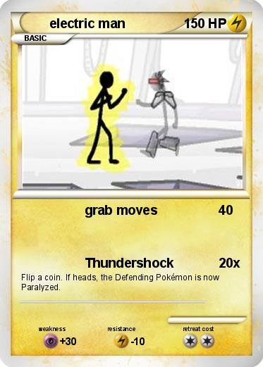 Pokemon electric man