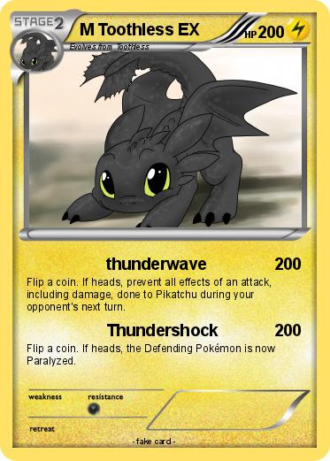 Pokemon M Toothless EX
