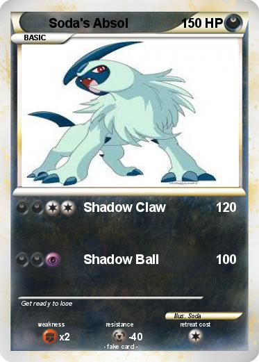Pokemon Soda's Absol
