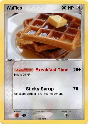 Pokemon Waffles