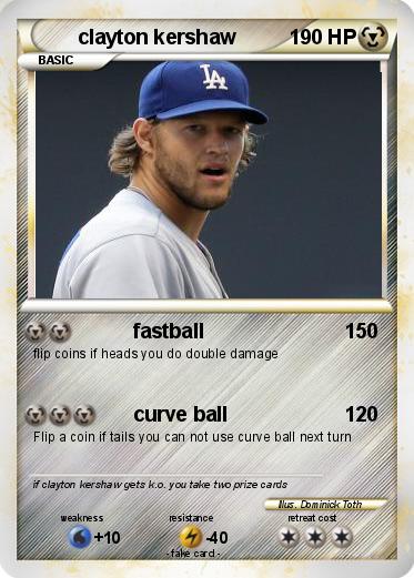 Pokemon clayton kershaw