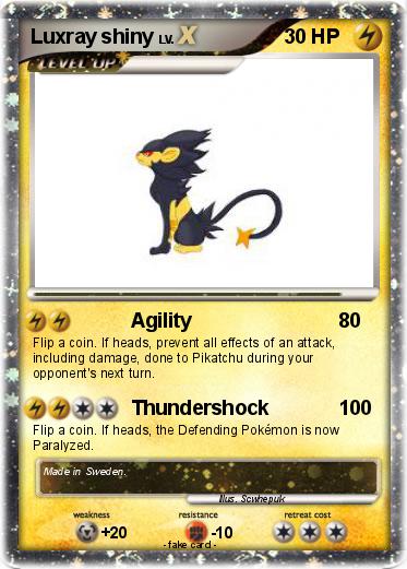Pokemon Luxray shiny