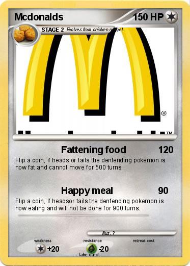 Pokemon Mcdonalds
