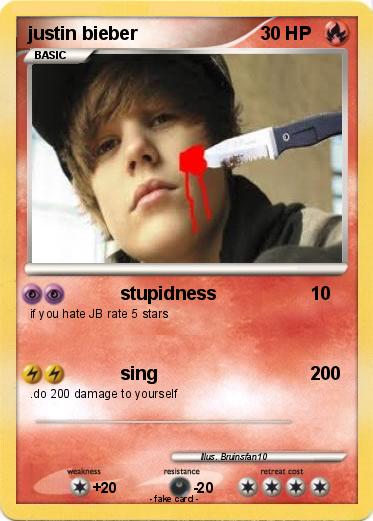 Pokemon justin bieber