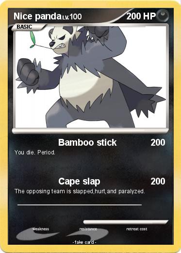 Pokemon Nice panda