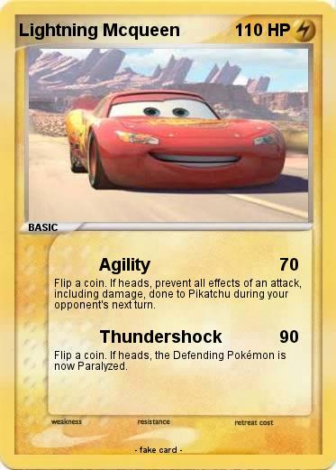 Pokemon Lightning Mcqueen
