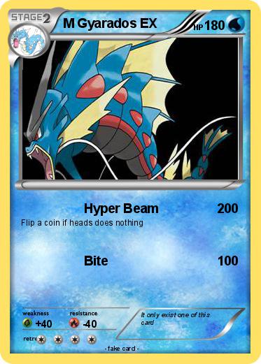 Pokemon M Gyarados EX