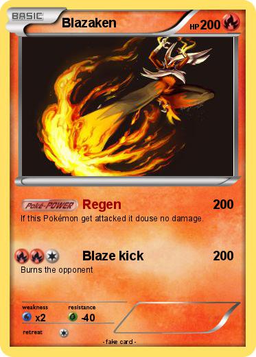 Pokemon Blazaken