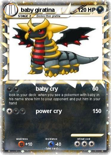 Pokemon baby giratina