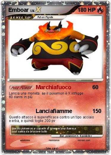 Pokemon Emboar