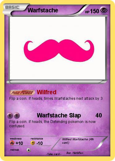 Pokemon Warfstache