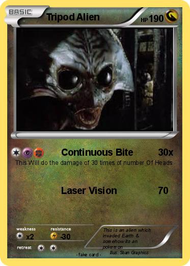 Pokemon Tripod Alien