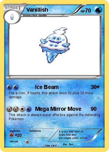 Pokemon Vanillish